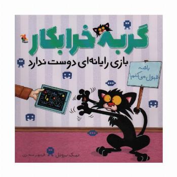 گربه خرابکار بازی رایانه ای دوست ندارد (گلاسه)