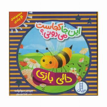 کیف کتاب دالی بازی این جا کجاست می دونی؟ (4جلدی،باجعبه)